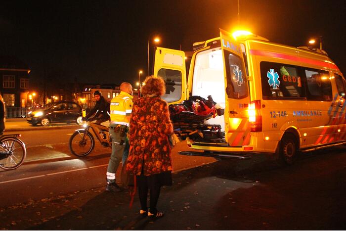 Fietser gewond na aanrijding