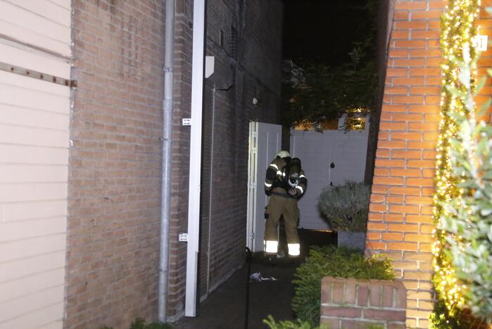 Vergeten oven zorgt voor rookontwikkeling