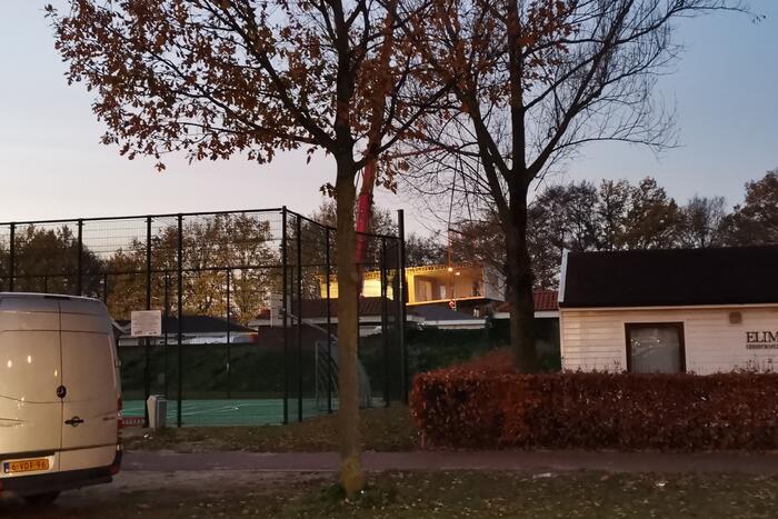 Grote politie-inzet bij ontruiming op woonwagenkamp