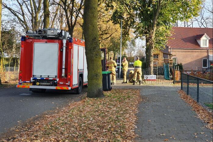 Onderzoek naar gaslekkage in woning