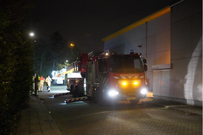 Aanhouding bij inbraak in bedrijfspand