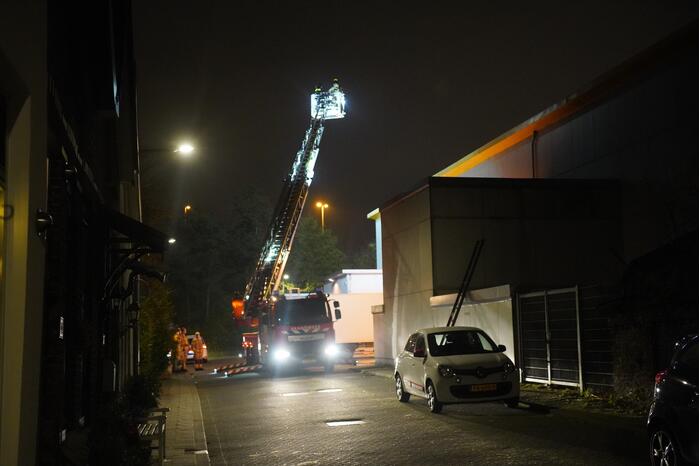 Aanhouding bij inbraak in bedrijfspand