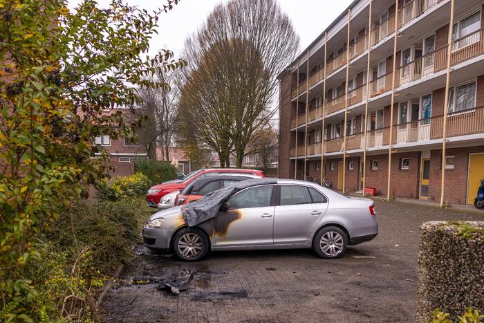 Liendert opgeschrikt door nachtelijke autobranden