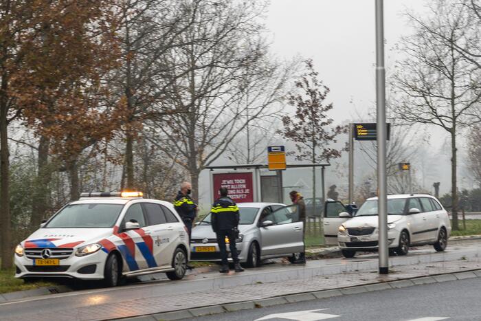Drie auto's betrokken bij ongeval
