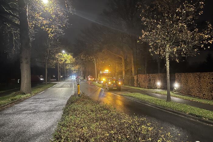 Botsing tussen vier auto's