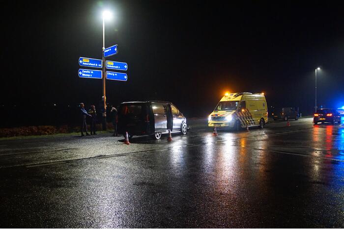 Flinke schade bij ongeval op kruising