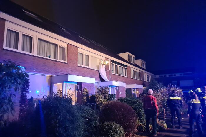 Matras vat vlam in woning