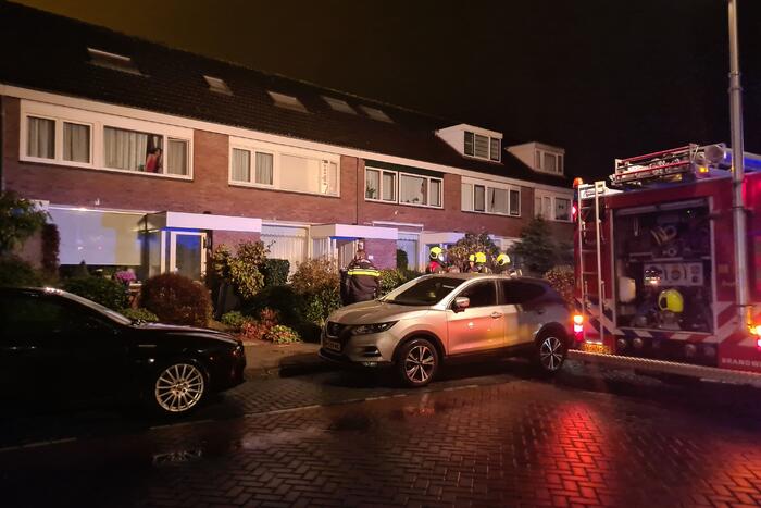 Matras vat vlam in woning
