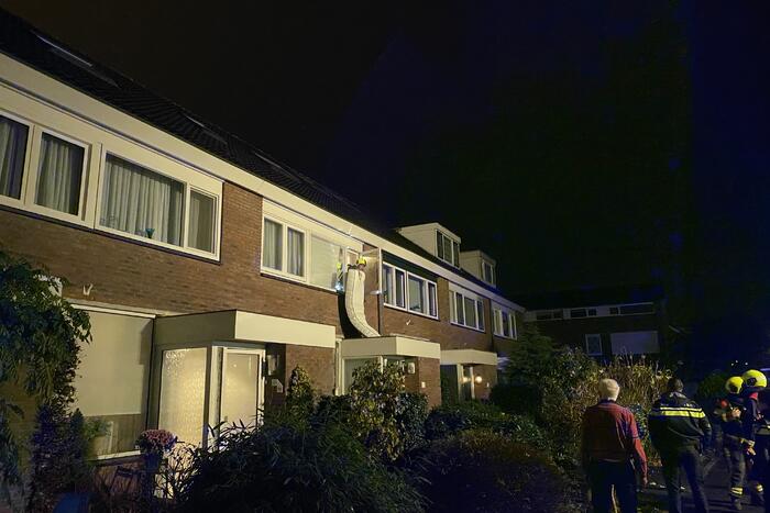 Matras vat vlam in woning