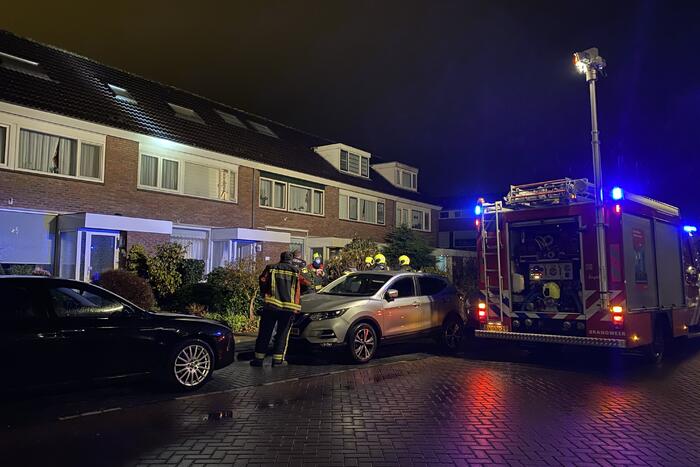 Matras vat vlam in woning