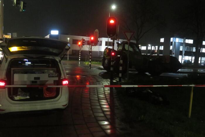 Ernstig ongeval tussen scooter en landbouwvoertuig