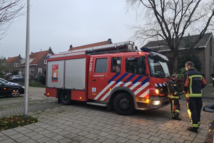 Gaslekkage bij woning