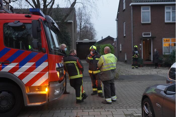 Gaslekkage bij woning