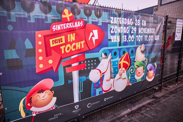 Brand in pakjeshuis van Sinterklaas