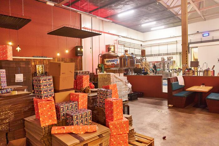 Brand in pakjeshuis van Sinterklaas