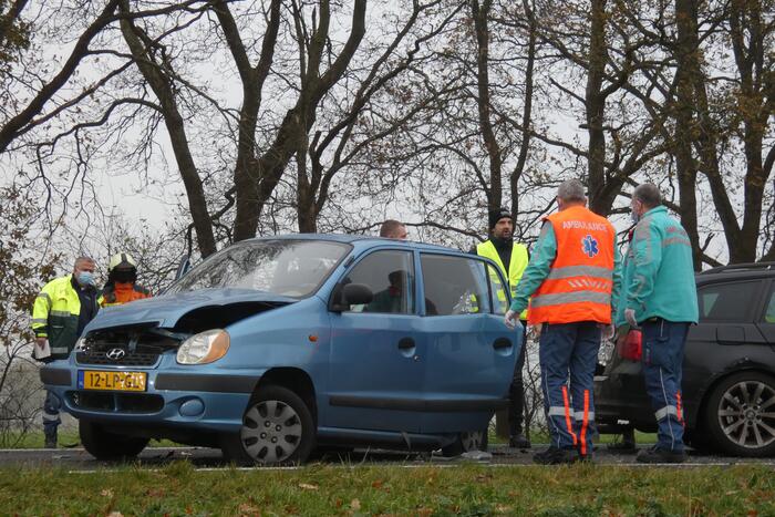 Meerdere voertuigen betrokken bij verkeersongeval