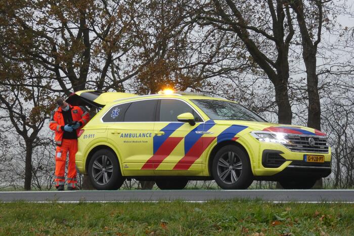 Meerdere voertuigen betrokken bij verkeersongeval