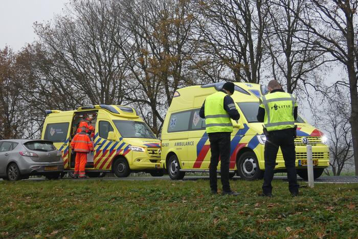 Meerdere voertuigen betrokken bij verkeersongeval