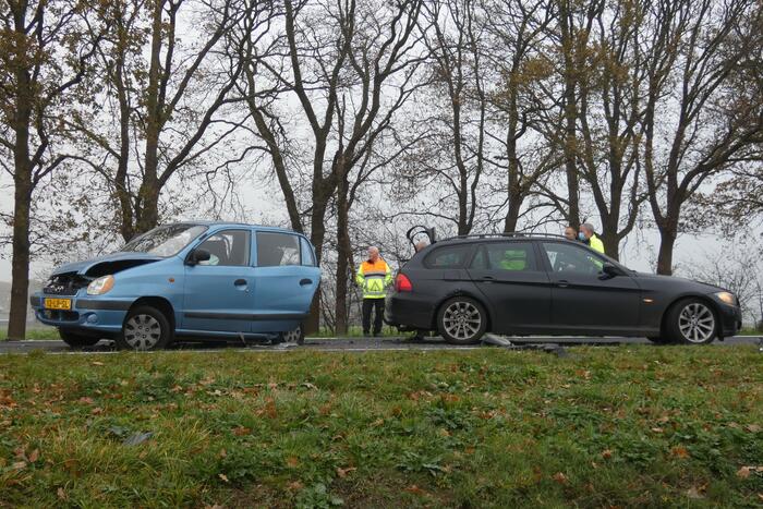 Meerdere voertuigen betrokken bij verkeersongeval