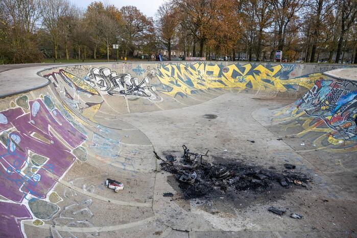 Opnieuw Go Sharing scooter vernield