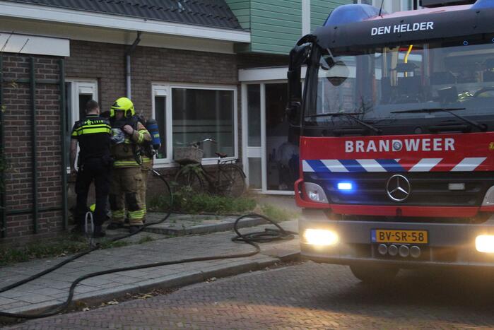 Brand in keuken door vergeten pan