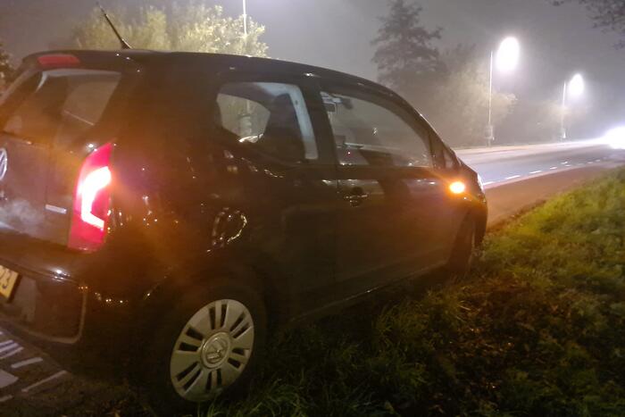 Scooterrijder veroorzaakt ongeval