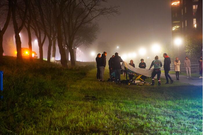 Scooterrijder veroorzaakt ongeval