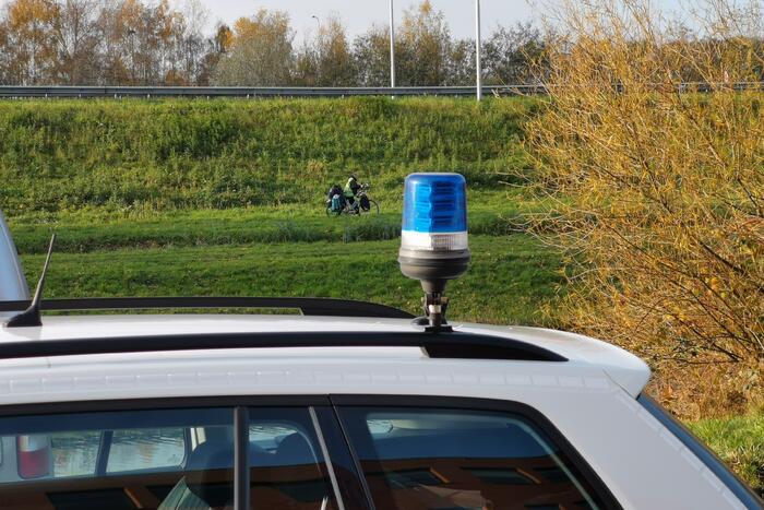 Fietser van knooppunt Maanderbroek gehaald