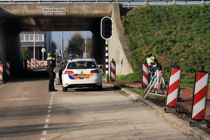 Fietser van knooppunt Maanderbroek gehaald