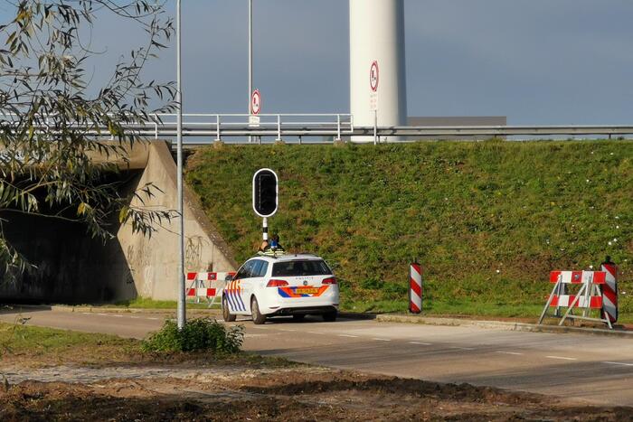 Fietser van knooppunt Maanderbroek gehaald
