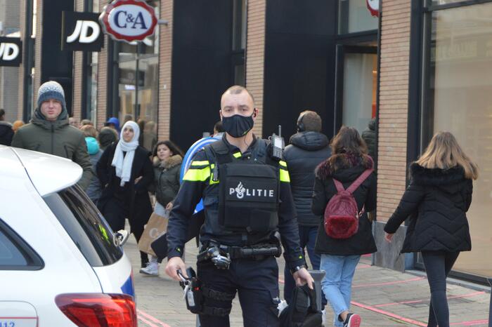 Overval op Vodafone winkel