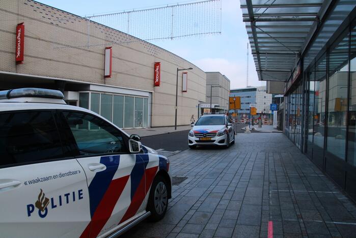 Overval op Vodafone winkel