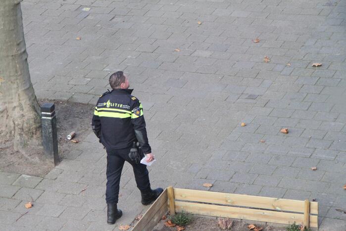 Aanhouding met getrokken wapen na vechtpartij