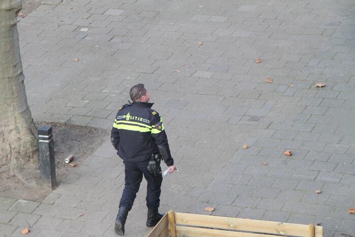 Aanhouding met getrokken wapen na vechtpartij