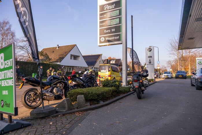 Motorrijder gewond bij valpartij