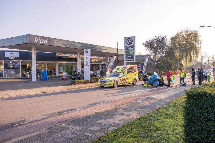 Motorrijder gewond bij valpartij