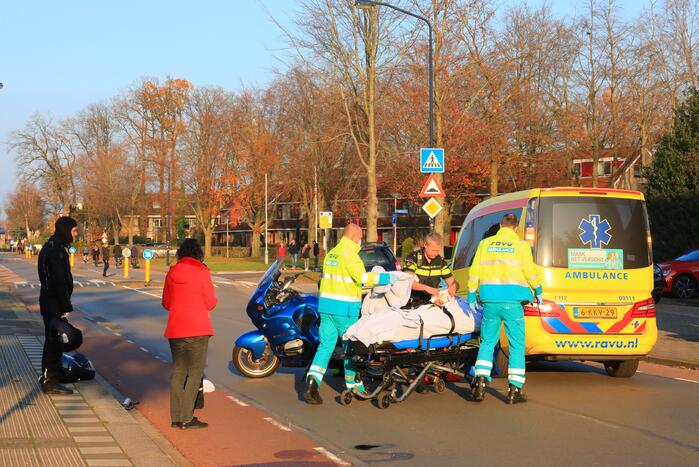 Motorrijder gewond bij valpartij