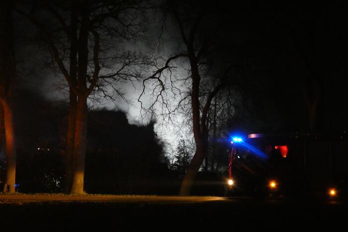Asbest vrijgekomen bij brand in schuur