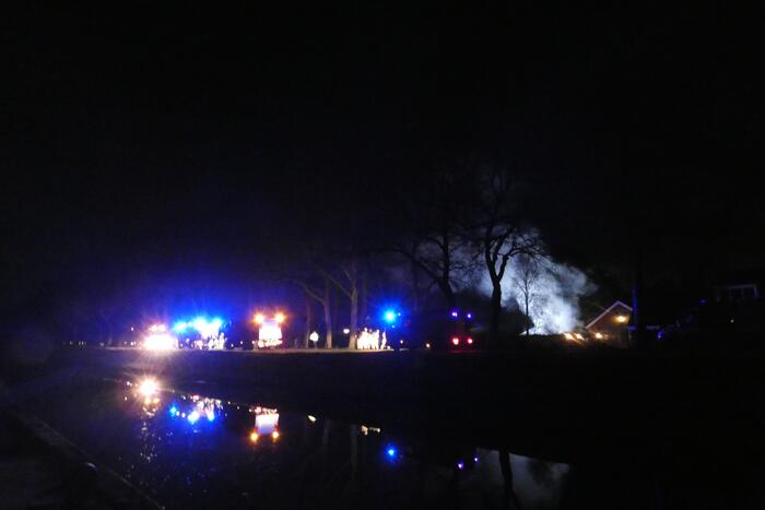 Asbest vrijgekomen bij brand in schuur