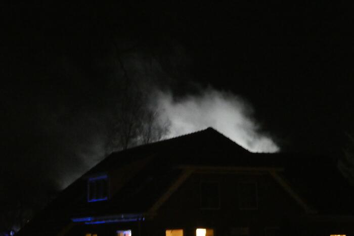 Asbest vrijgekomen bij brand in schuur