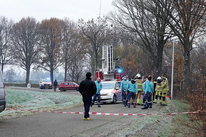 Automobilist overleden bij eenzijdig ongeval