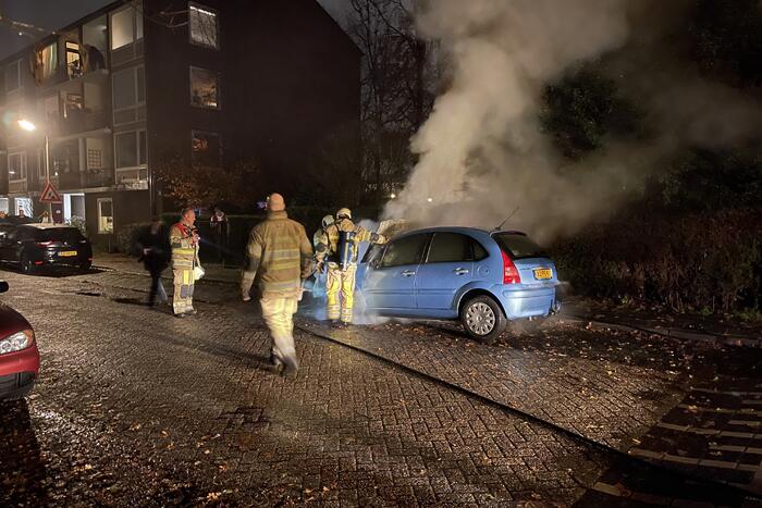 Wederom brand in geparkeerde auto