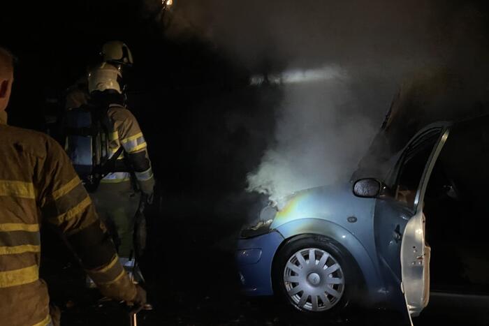 Wederom brand in geparkeerde auto