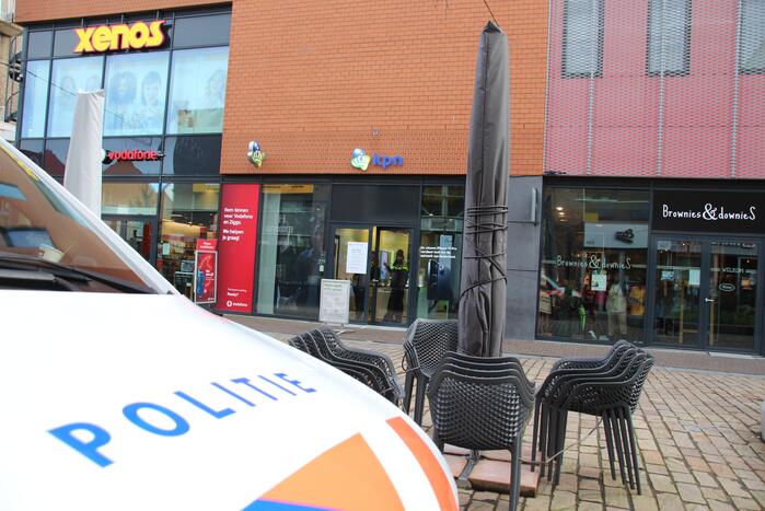 Overval op KPN-winkel Neringpassage