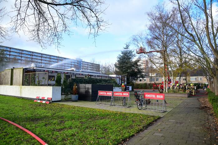 Zeer grote brand bowlingcentrum Dok99