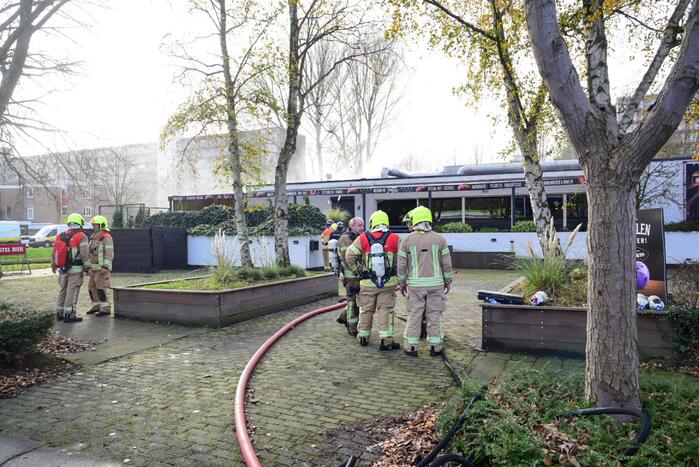Zeer grote brand bowlingcentrum Dok99