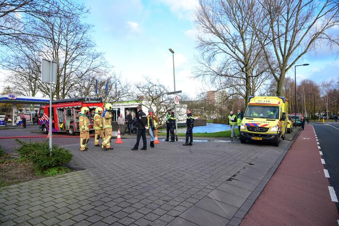 Zeer grote brand bowlingcentrum Dok99