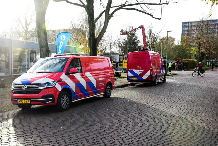 Zeer grote brand bowlingcentrum Dok99