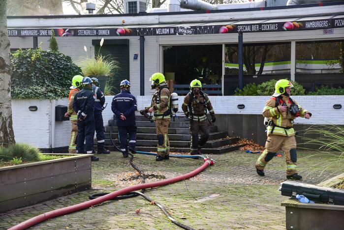 Zeer grote brand bowlingcentrum Dok99