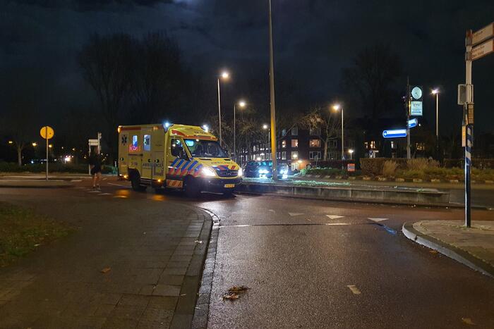 Fietser gewond na aanrijding met auto